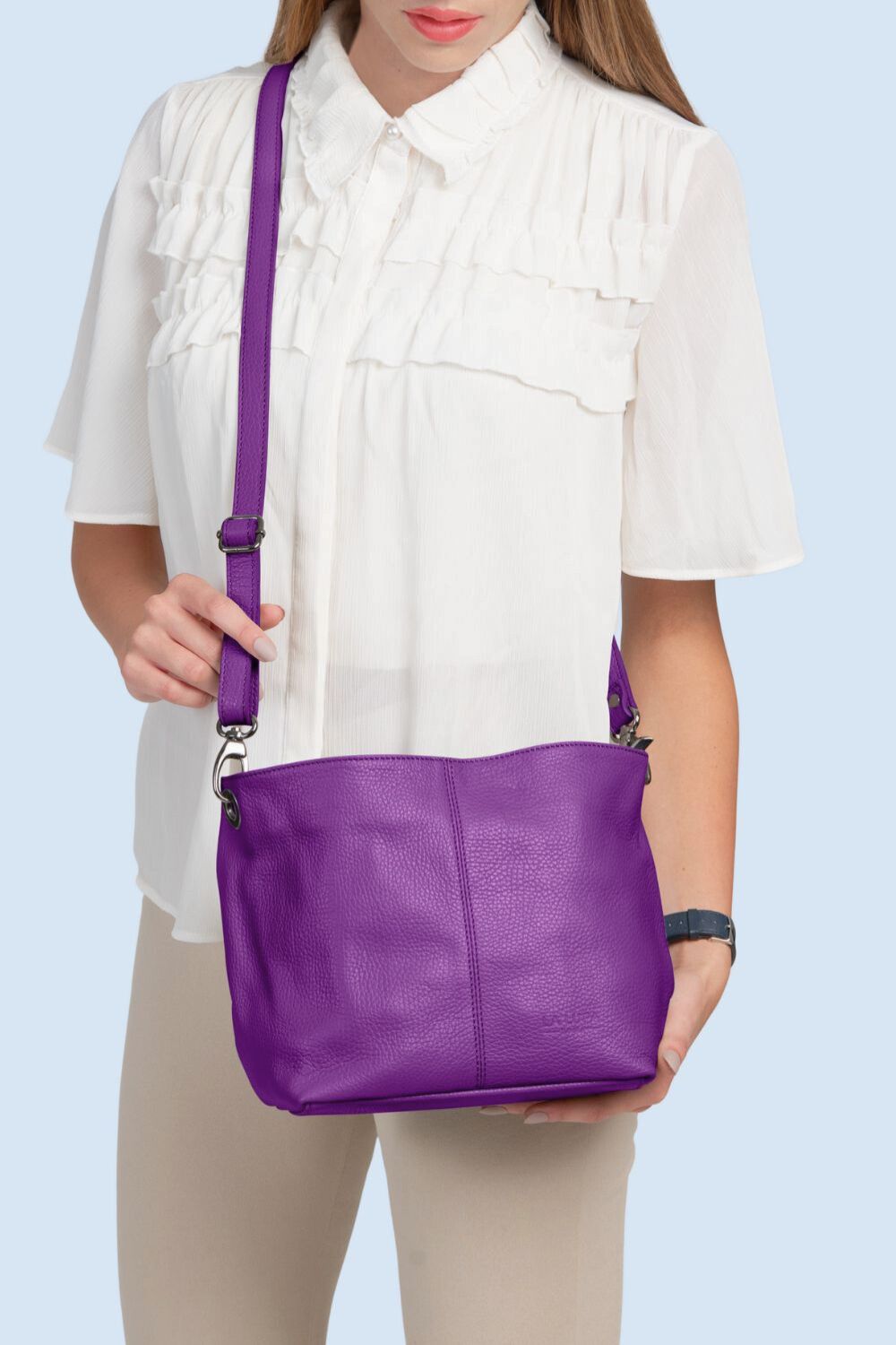 Lola Small Crossbody Purple