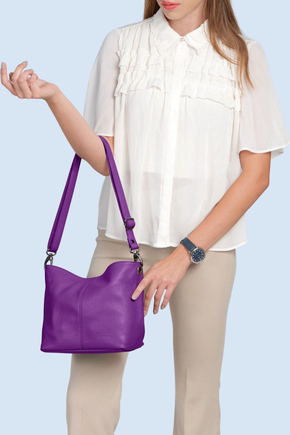 Lola Small Crossbody Purple