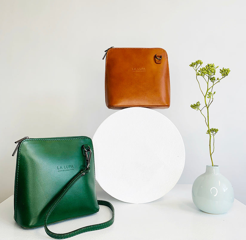 Rachele Mini Crossbody Tan