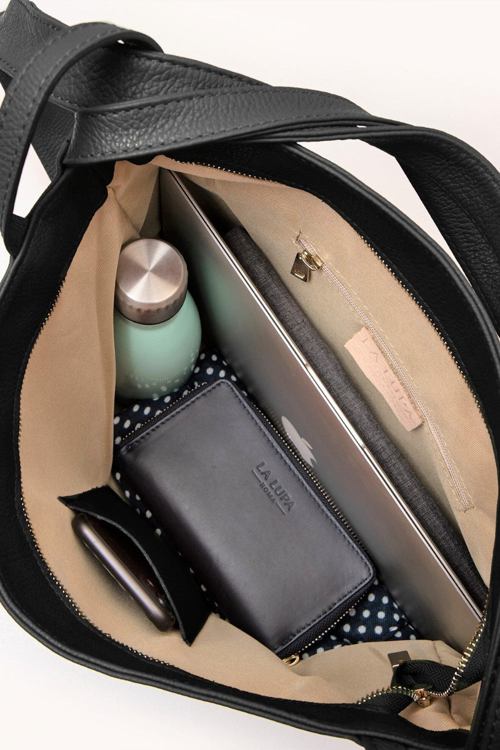 Bella 2-In-1 Backpack Tote Black