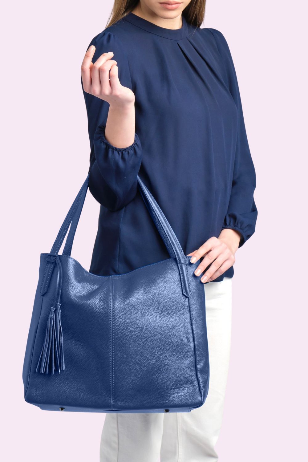 Lucia Tote Blue