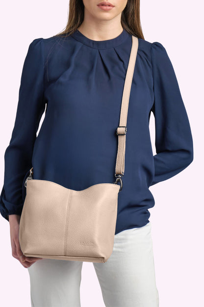 Lola Small Crossbody Blush
