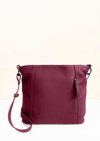 Valentina Crossbody Burgundy NEW