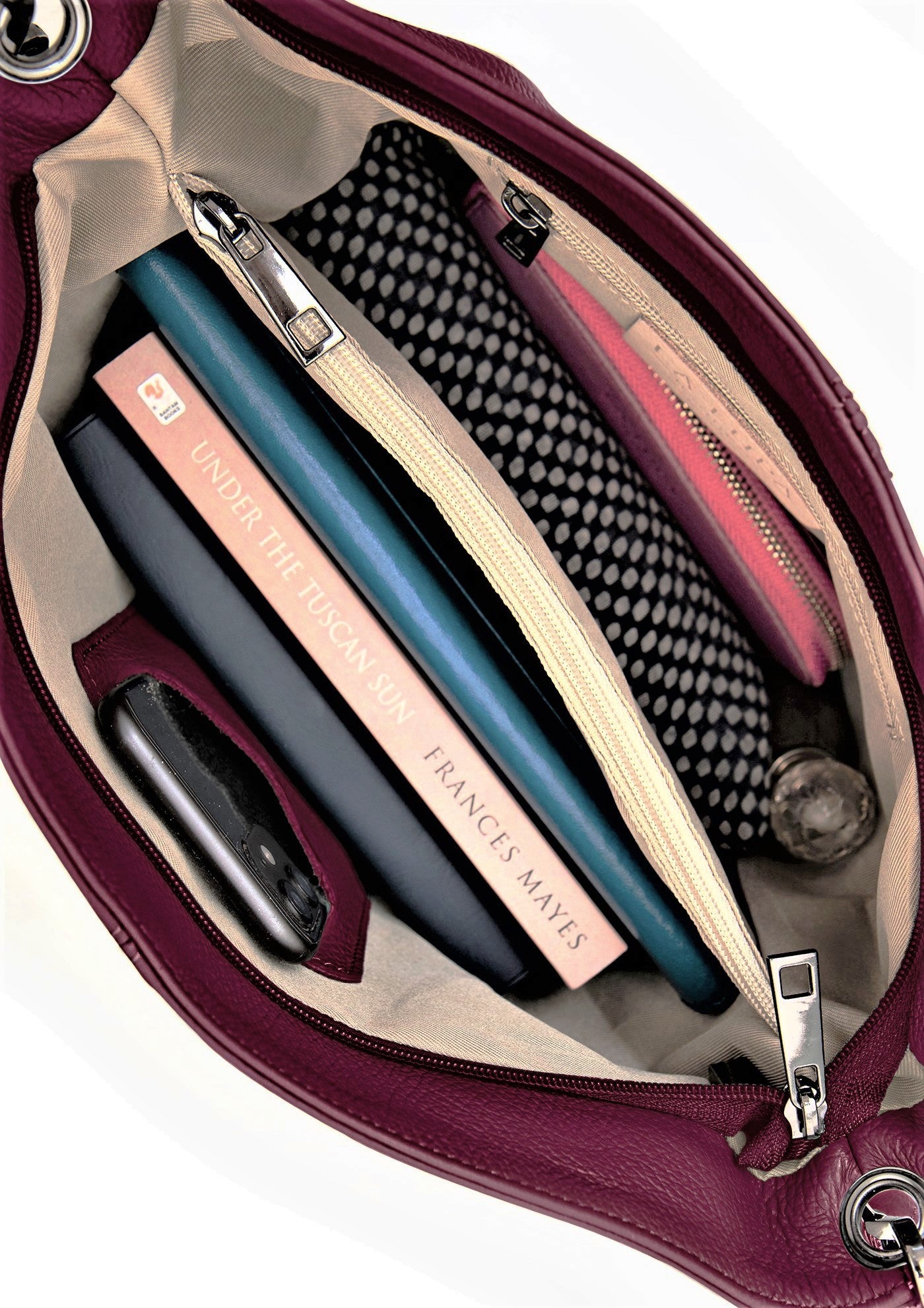 Lola Crossbody Burgundy