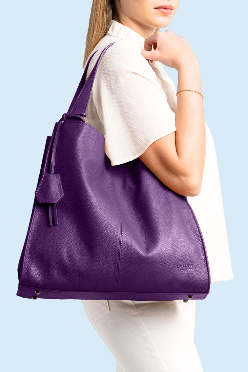 Cassia Large Tote Purple