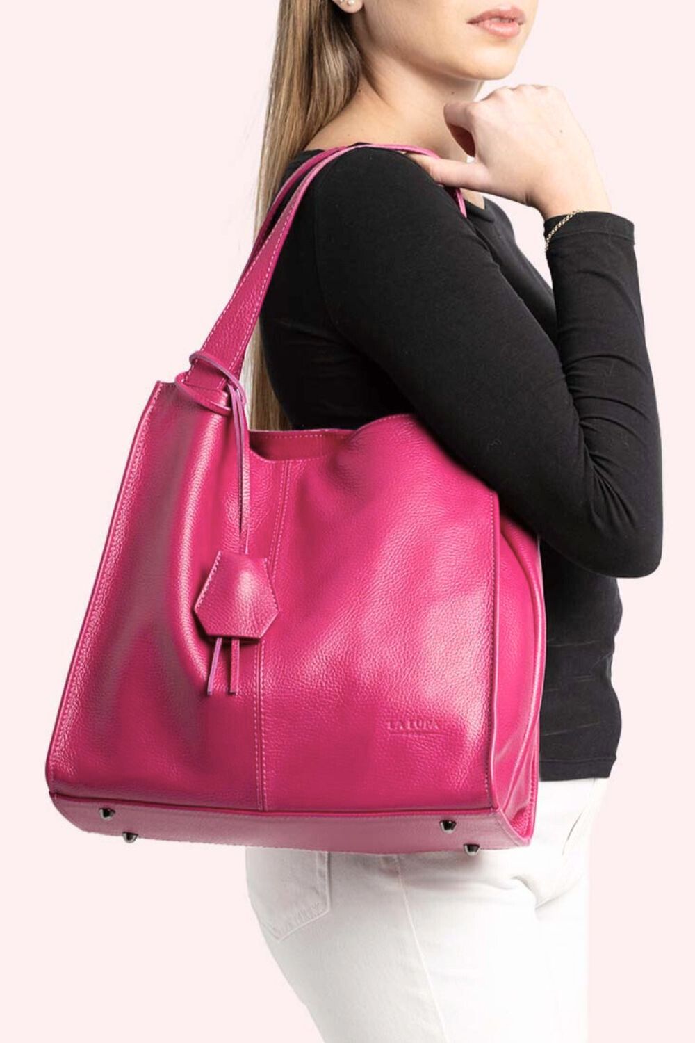 Cassia Small Tote Pink 2NDS