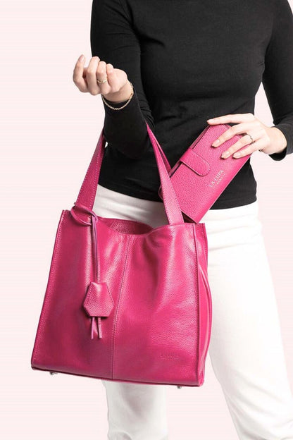 Cassia Small Tote Pink 2NDS
