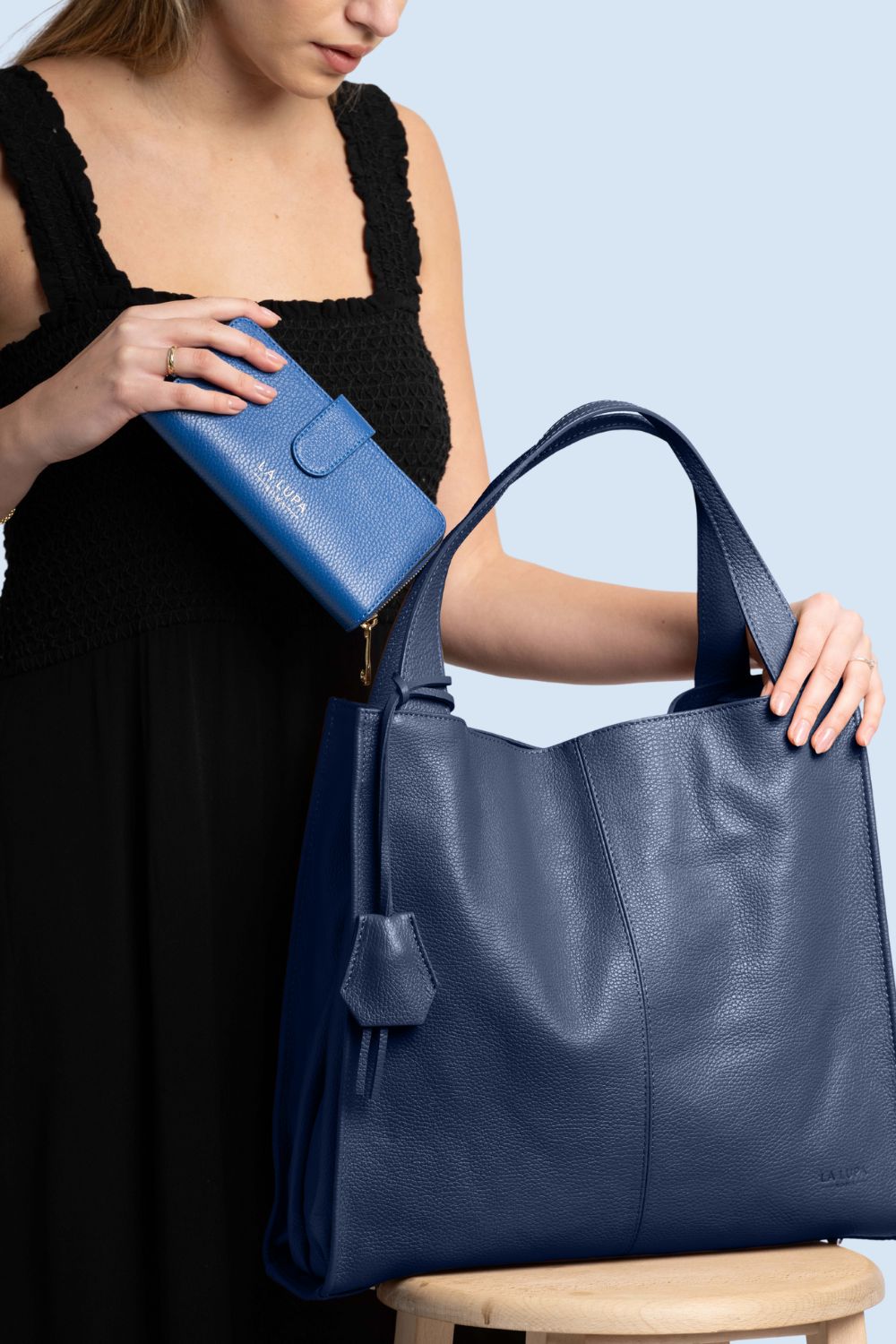 Cassia Large Tote Navy