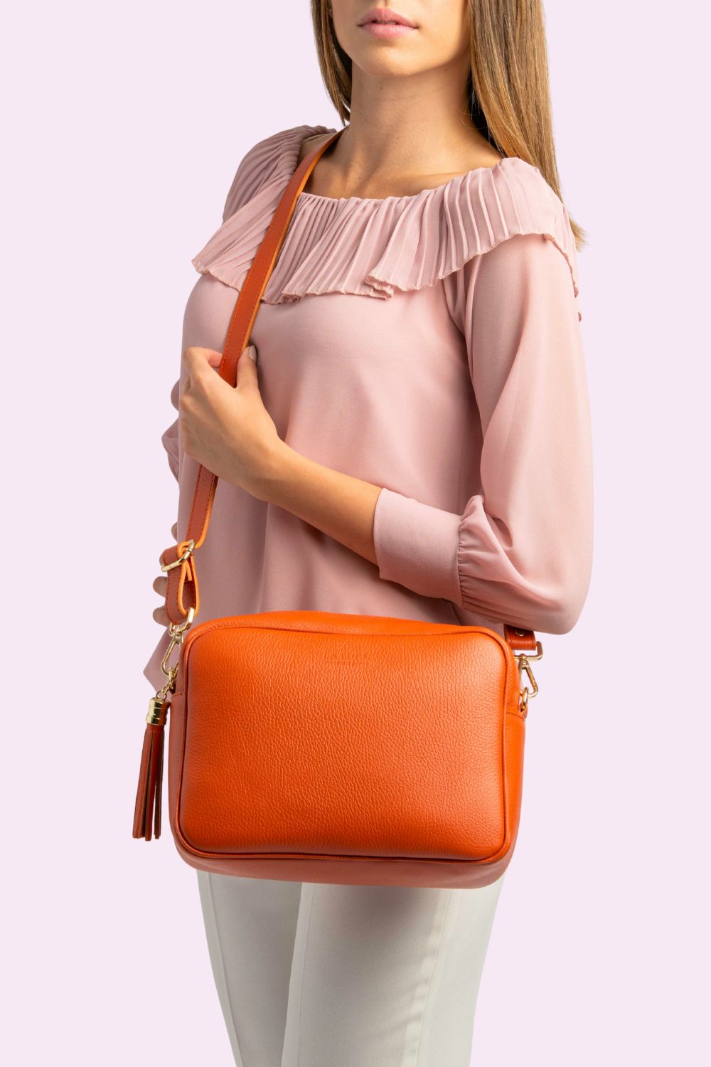 Allegra Crossbody Orange