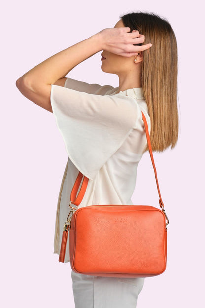Allegra Crossbody Orange