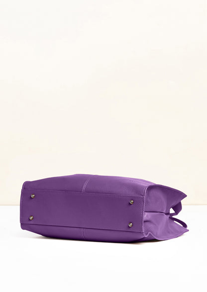 Cassia Large Tote Purple