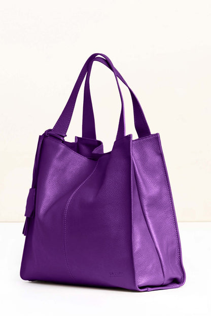 Cassia Large Tote Purple