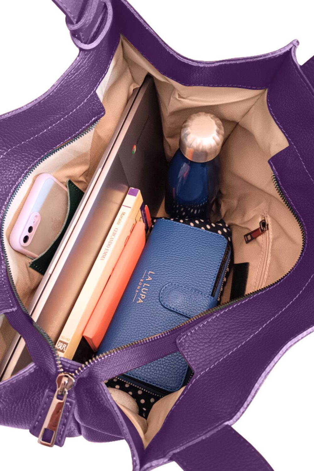 Cassia Large Tote Purple