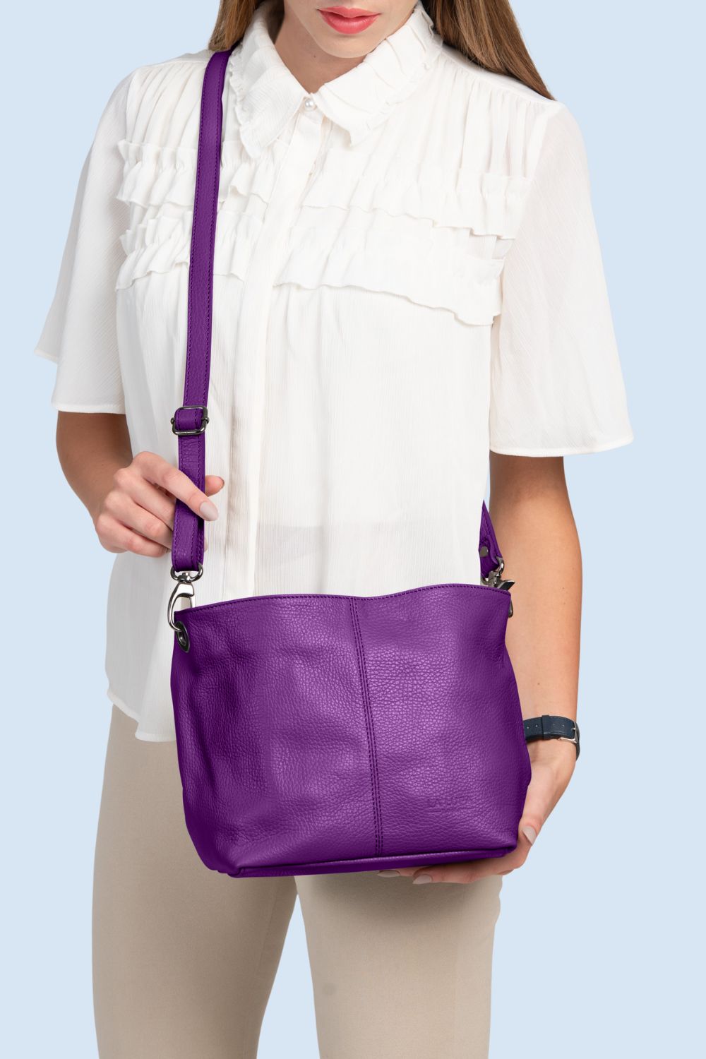 Lola Small Crossbody Purple