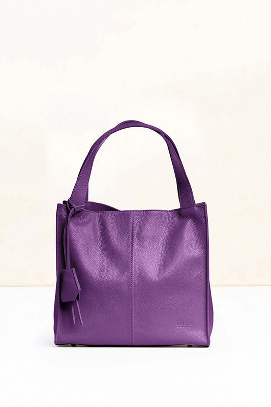 Cassia Small Tote Purple