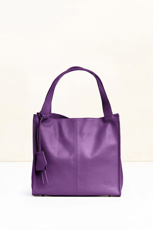 Cassia Small Tote Purple