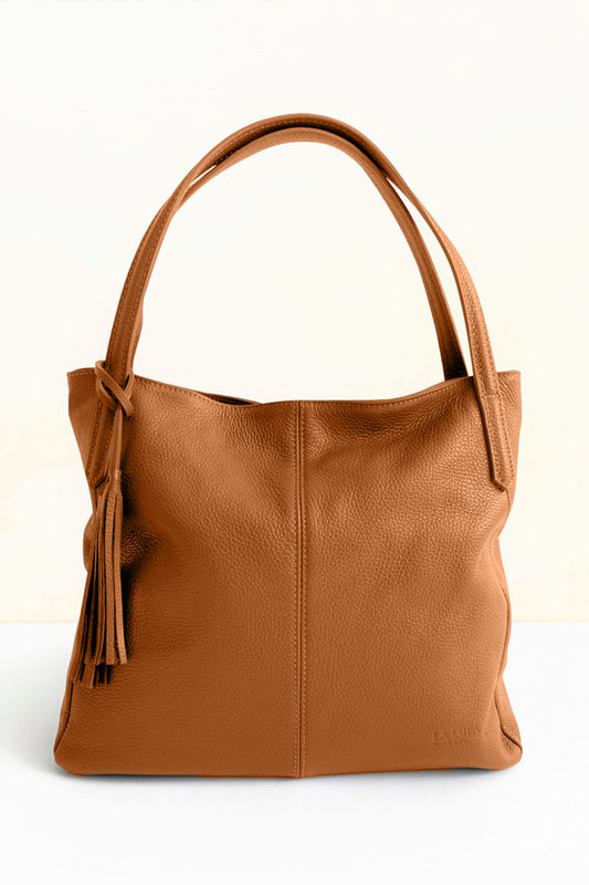 Lucia Tote Tan