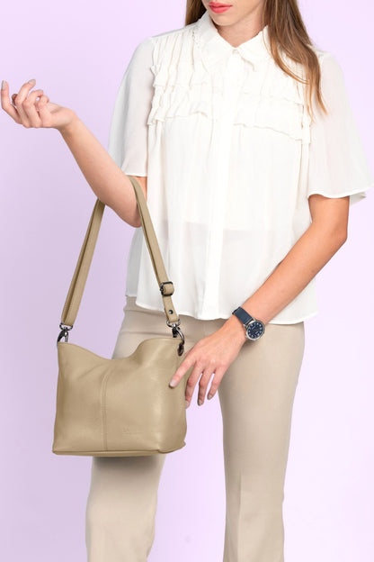 Lola Small Crossbody Taupe SALE