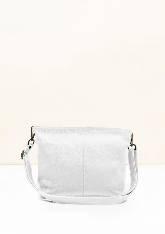 Lola Small Crossbody White