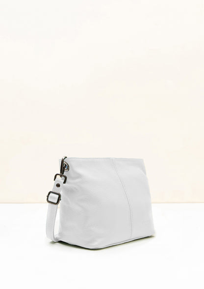 Lola Small Crossbody White